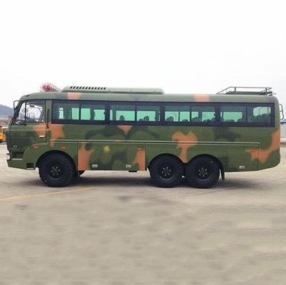 С покрышки дороги солдаты транспортируют места автобуса 190HP 30 пассажира леса 6x6 военных транспортных средств автобуса