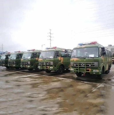 С покрышки дороги солдаты транспортируют места автобуса 190HP 30 пассажира леса 6x6 военных транспортных средств автобуса