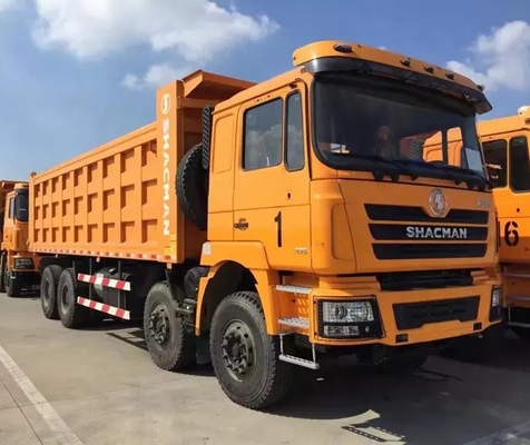 Подвес сверхмощных Tippers излучения 380hp 10MT евро 2 самосвала Shacman F3000 8x4 дизельных гидравлический кабины