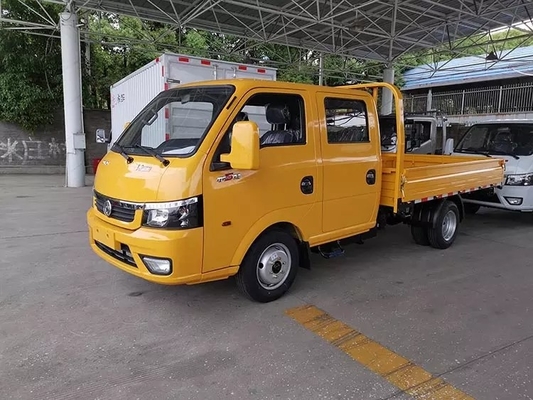 Легкий грузовой автомобиль DONGFENG с двойной кабиной, рядный грузовой автомобиль с дизельным двигателем мощностью 90 л.с.