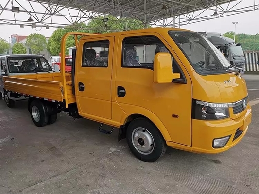 Легкий грузовой автомобиль DONGFENG с двойной кабиной, рядный грузовой автомобиль с дизельным двигателем мощностью 90 л.с.