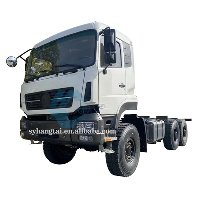 Сила 6x6 тележки с приводным двигателем 330hp колеса SKD 6 дизельная с шасси тележки 25Ton дороги