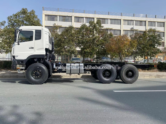Сила 6x6 тележки с приводным двигателем 330hp колеса SKD 6 дизельная с шасси тележки 25Ton дороги