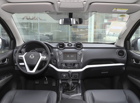 Коробка передач колесной базы 3150mm 4WD 163HP грузового пикапа двери SUV дизельного топлива 4 ручная