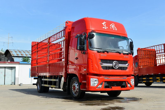 Строка DongFeng D9K 4x2 тележки грузового транспорта доставки загородки одиночная