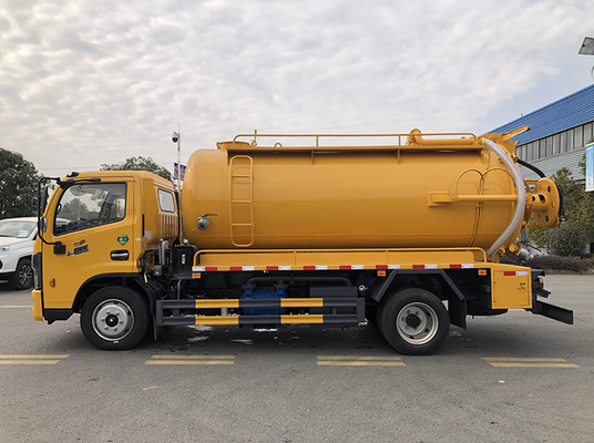 Тележка 9,5 Cbm санобработки нечистот всасывания Dongfeng муниципальная полезная нагрузка 4 тонн