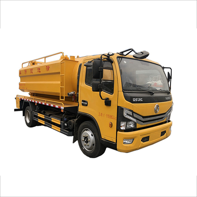 Излучение евро 6 танка тележки 165hp 10 Cbm санобработки всасывания нечистот муниципальное