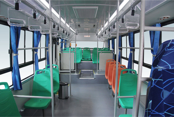Автобус перехода города 28 Seater чистый электрический левое управление рулем в 8 метров с кондиционером
