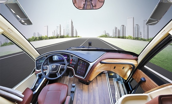 Аттестация тренера HP 45 Seater автобуса 400 двигателя дизеля излучения евро 5 европейская