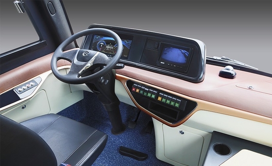 Мини пригородный автобус города EV пробег 265km автобуса 10 до 14 Seater электрический