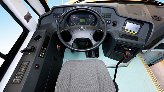 Пригородный автобус 9.6m студента школы двигателя дизеля 24 до 51 места 165hp